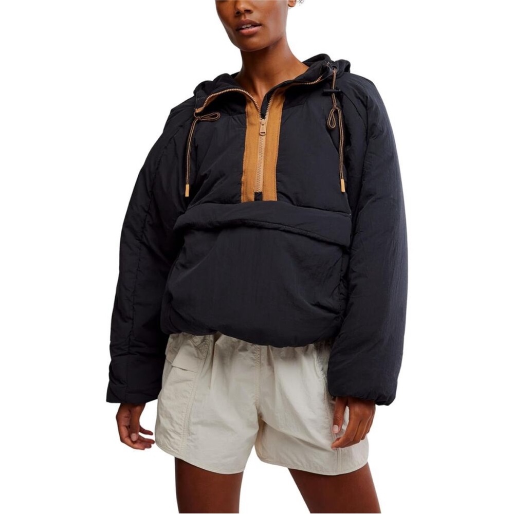 FP movement | A Pillow Puffer Pullover | Black | Size S